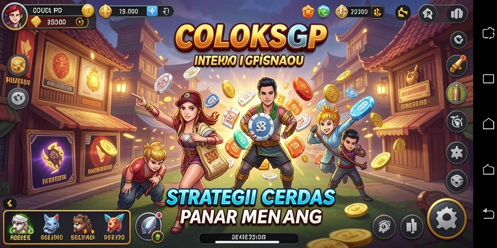 Tampilan gameplay menarik dari COLOKSGP yang mendebarkan.