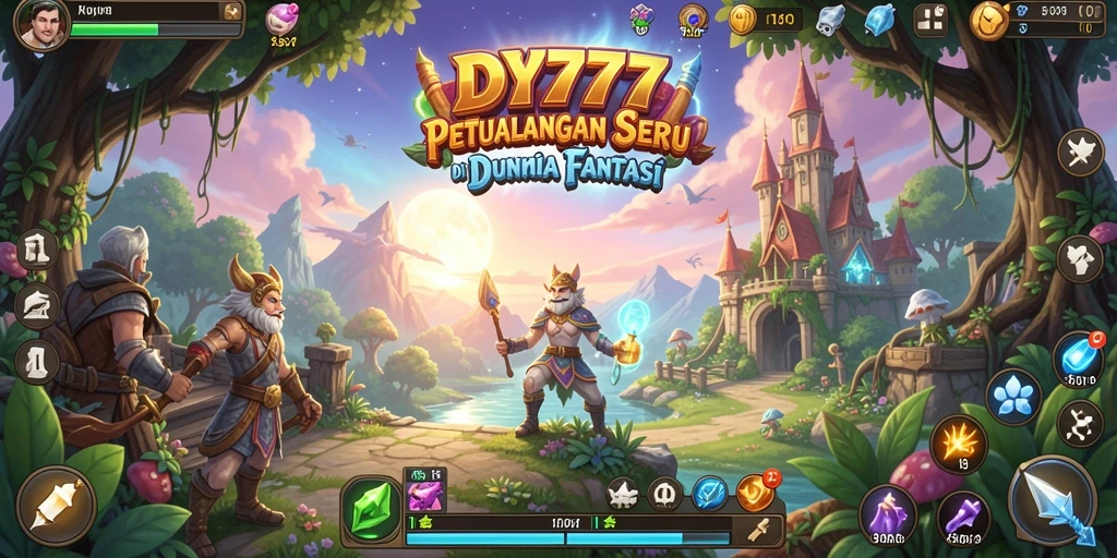 Tangkapan layar gameplay DY777 menampilkan aksinya yang mendebarkan di dunia petualangan.