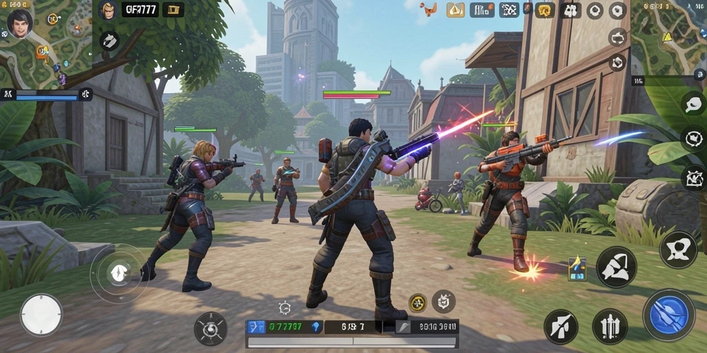 Tangkapan layar Fitur Gameplay Simulation GF777 yang luar biasa.