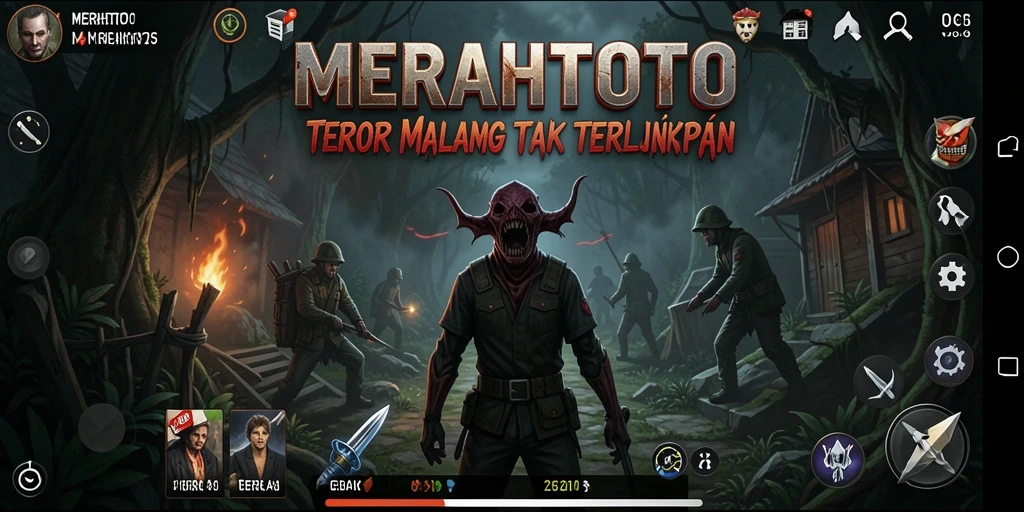 Gameplay MERAHTOTO penuh dengan ketegangan dan kejutan.