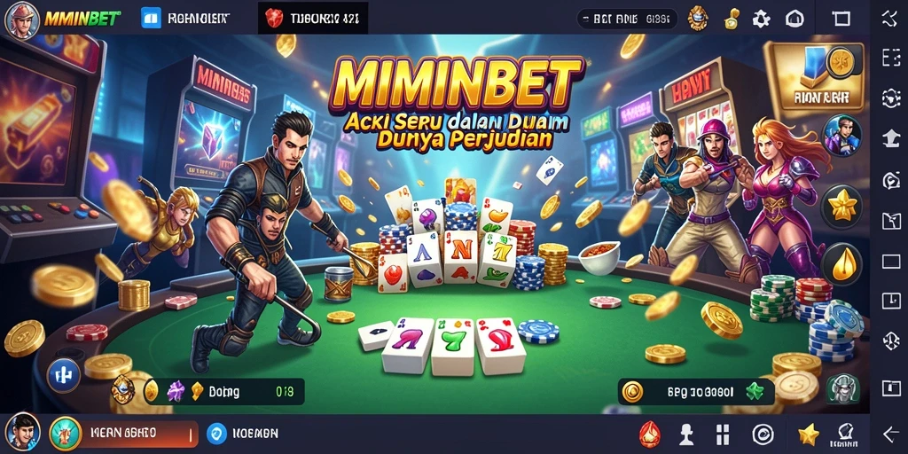 Screenshot dari gameplay MIMINBET yang menampilkan aksi seru.