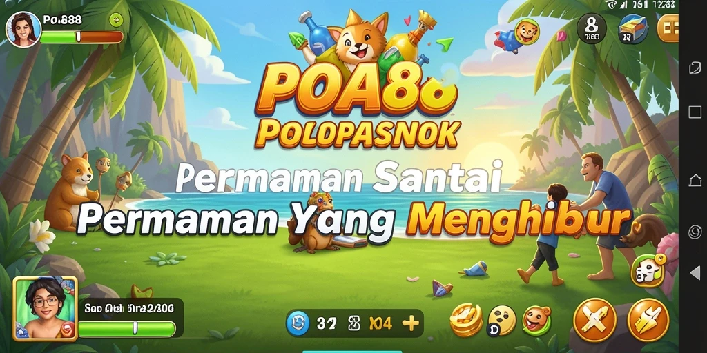 Tampilan gameplay menarik dari POA88 yang membuat bermain semakin seru.