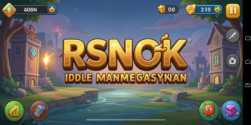 Tampilan gameplay RSNOK yang menarik dan penuh warna.